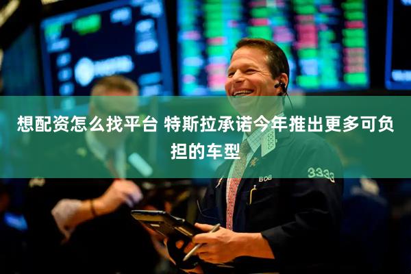 想配资怎么找平台 特斯拉承诺今年推出更多可负担的车型